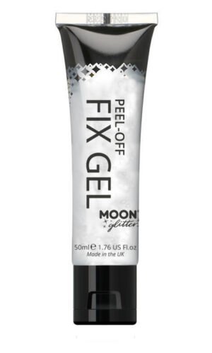Moon Glitter Peel-Off Glitter Fix Gel, Clear