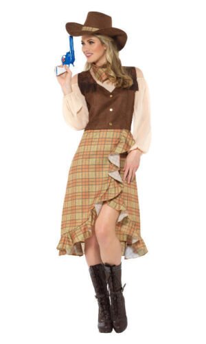 Cowgirl Costume, Brown