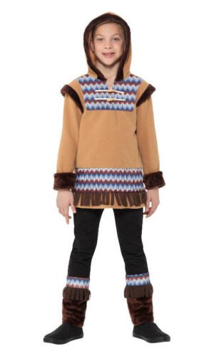 Arctic Boy Costume, Brown