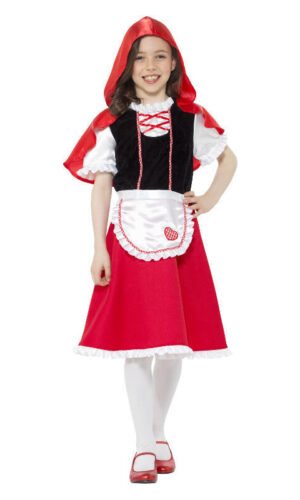 Red Riding Hood Girl Costume, Red