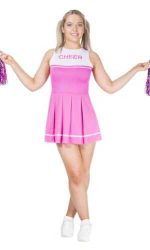 Pink Cheerleader Costume, Pink