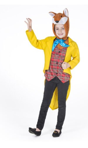 Gentleman Fox Costume, Multi-Coloured