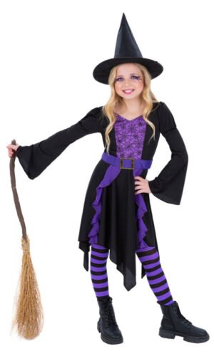 Practical Spell Witch Costume, Girls
