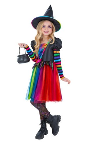 Rainbow Witch Costume
