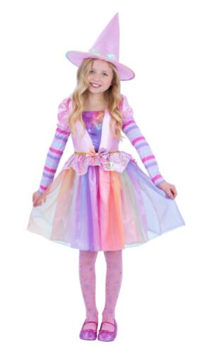 Pastel Rainbow Witch Costume