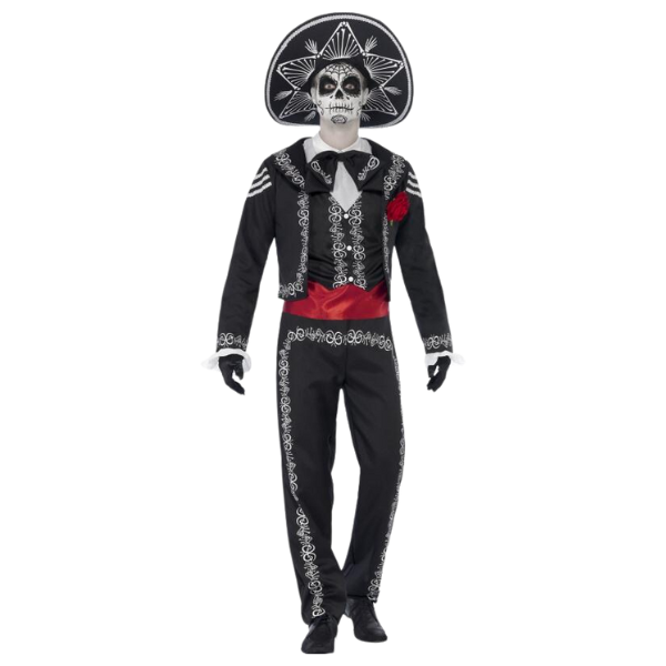 Day of the Dead Seor Bones Costume