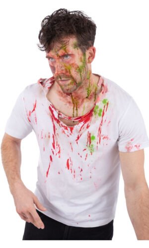 Smiffys Make-Up FX, Green Spray Blood, 28ml