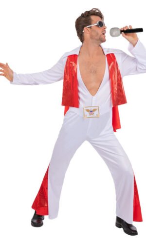 Elvis White Jumpsuit
