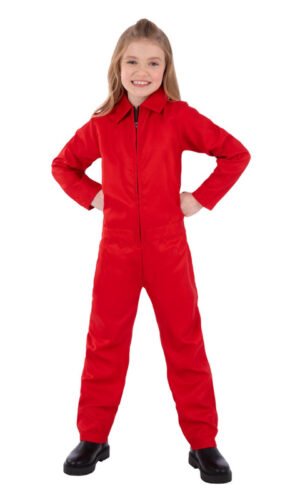 Red Boiler Suit Costume