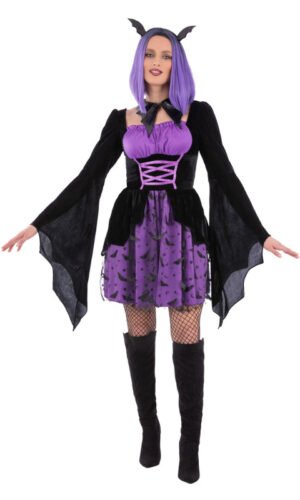 Vampiress Bat Cosplay Costume
