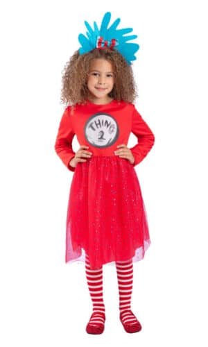 Dr Seuss Cat in the Hat, Thing 1 & 2 Costume
