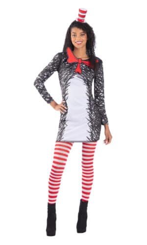 Dr Seuss Cat in the Hat Ladies Costume