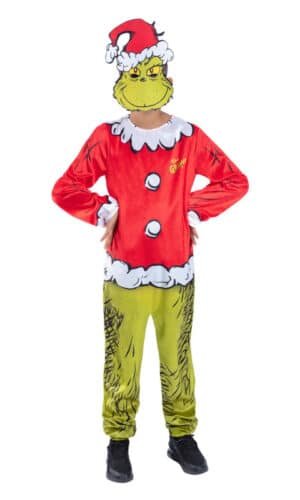 Dr Seuss The Grinch Santa Costume