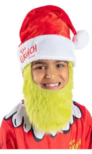 Dr Seuss The Grinch Santa Hat