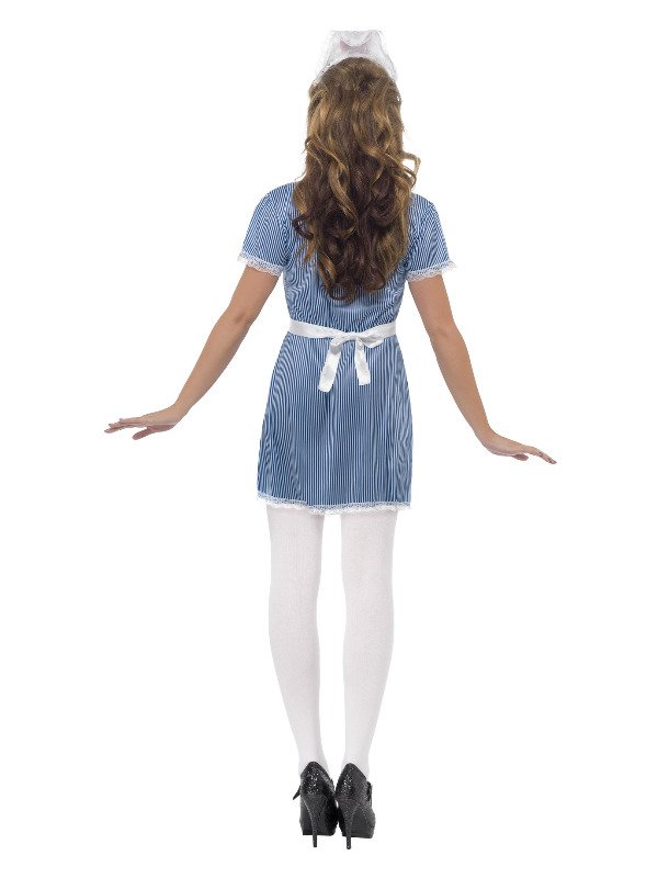 Nurse Naughty Costume, Blue - Image 3