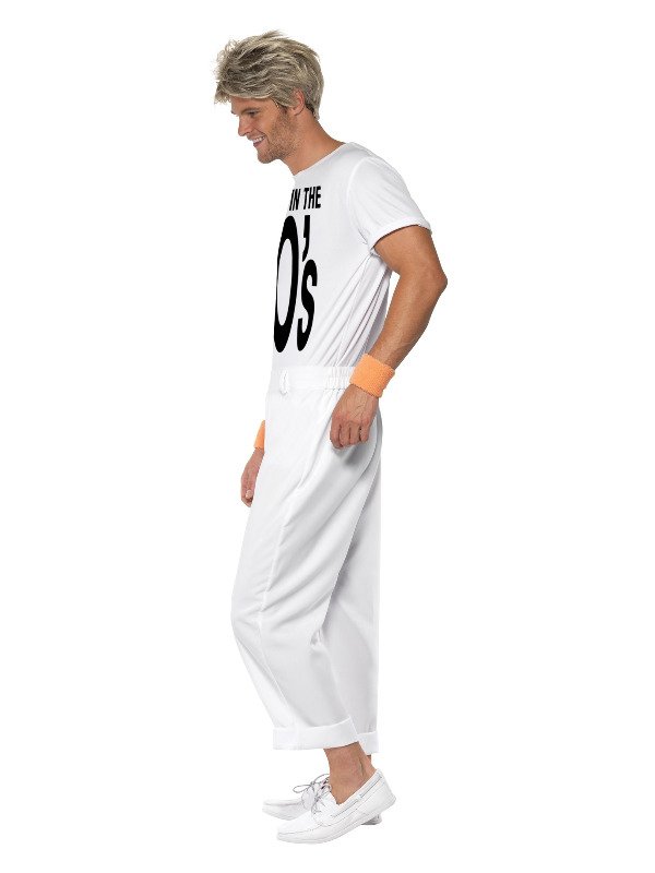 Made in 80s Costume, White - Image 2