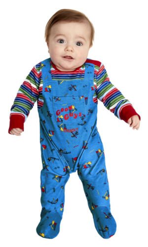Chucky Baby Costume, Blue & Red