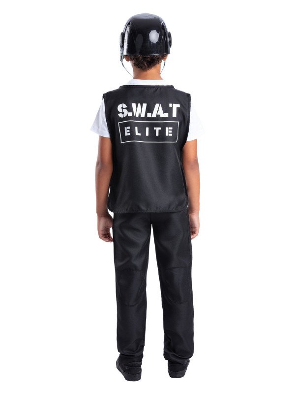 Swat Costume, with Vest, Hat & 4 Piece Toy - Image 3