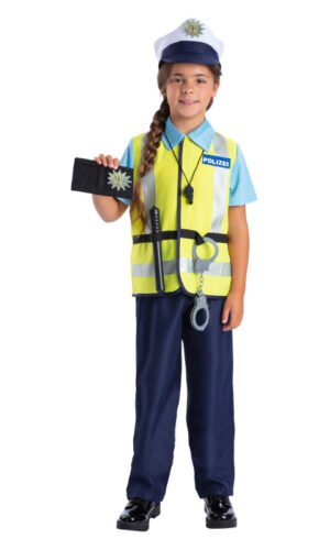 German Polizei Kit, with Top,Mock Vest,Hat&5 Piece