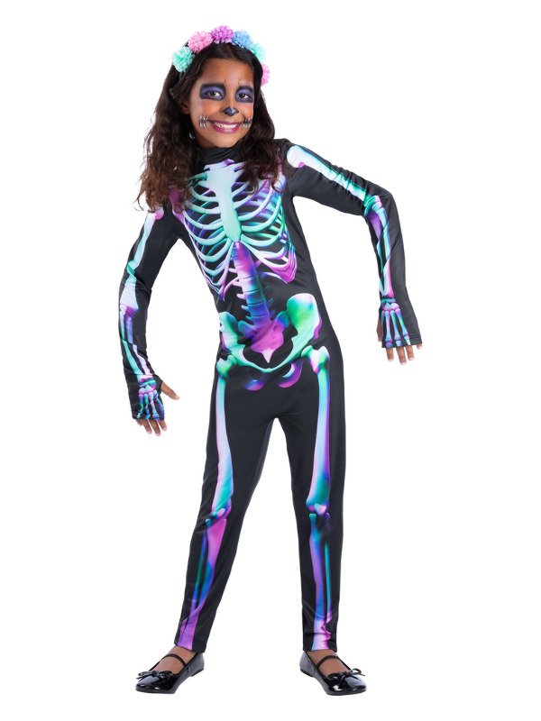 Bright Bones Skeleton Costume