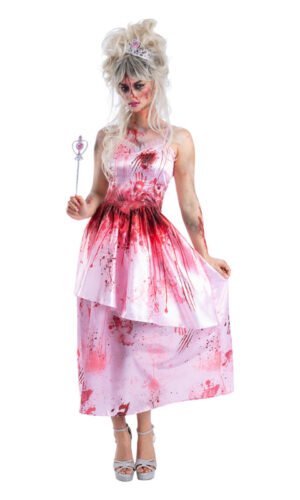 Zombie Pink Princess Costume