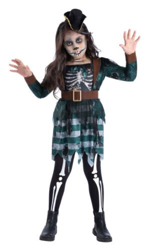Skeleton Pirate Maiden Costume