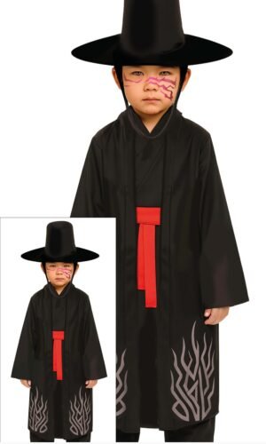 Black Demon Kids K-POP Costume